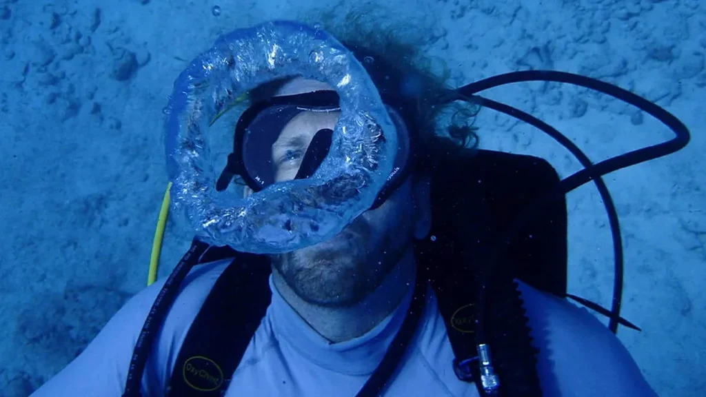 Żyjący pod wodą profesor chwali się odkryciem zupełnie nowego gatunku