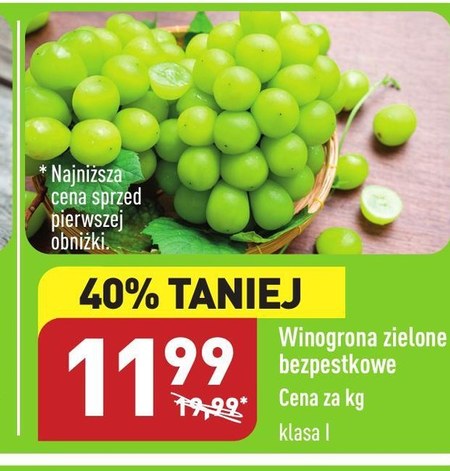 Winogrona Taniej Promocja Aldi Ding Pl