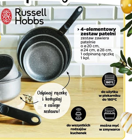 Zestaw patelni Russell Hobbs