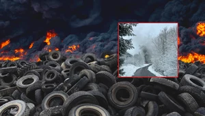 Limanowa: Pożar na dzikim wysypisku śmieci. Podpalenie mogło być celowe