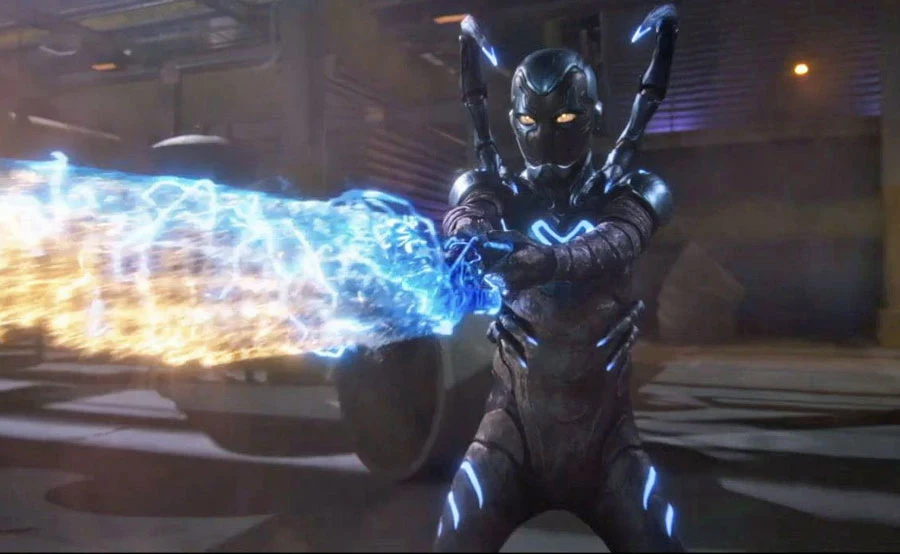 Xolo Mariduen w filmie "Blue Beetle" Xolo Mariduen w filmie "Blue Beetle"