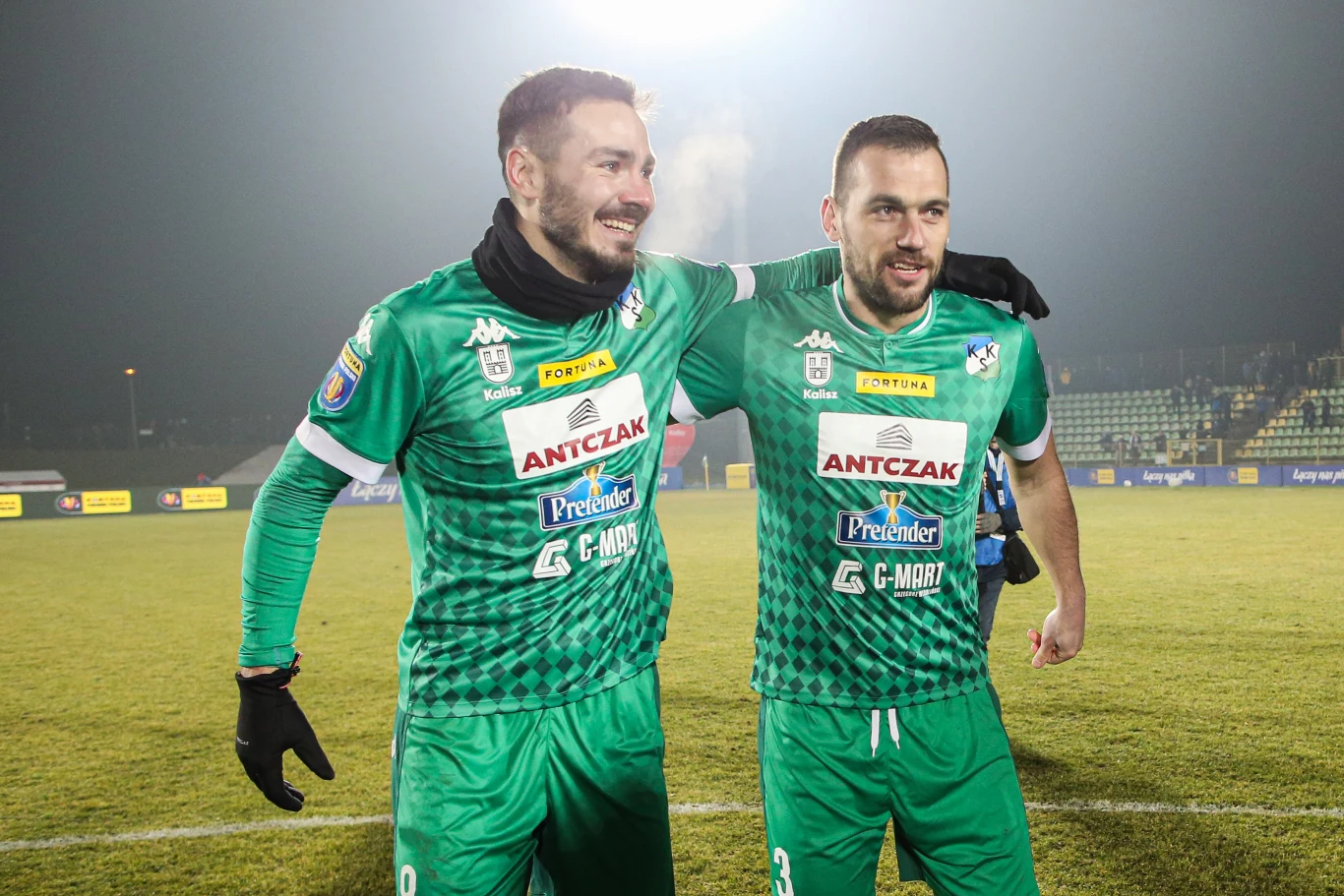 Piotr Giel i Mateusz Gawlik w barwach KKS Kalisz