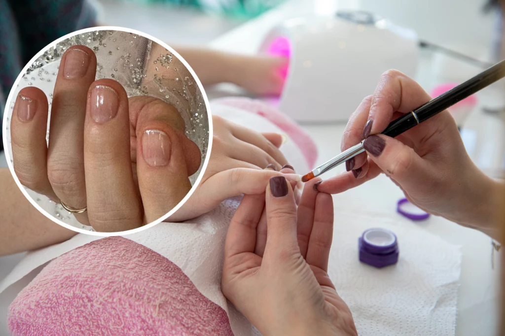 Silver lining manicure został wykonany przez Toma Bachika dla Michelle Williams