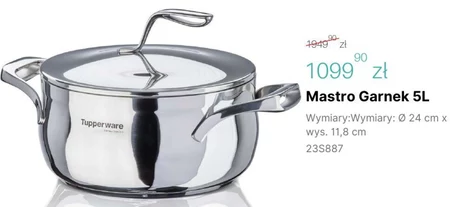 Garnek Tupperware