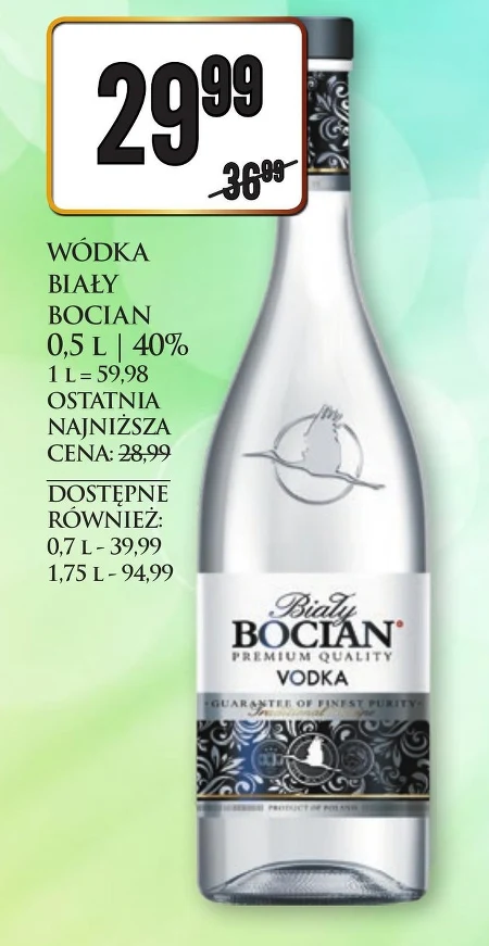 Wódka Biały Bocian