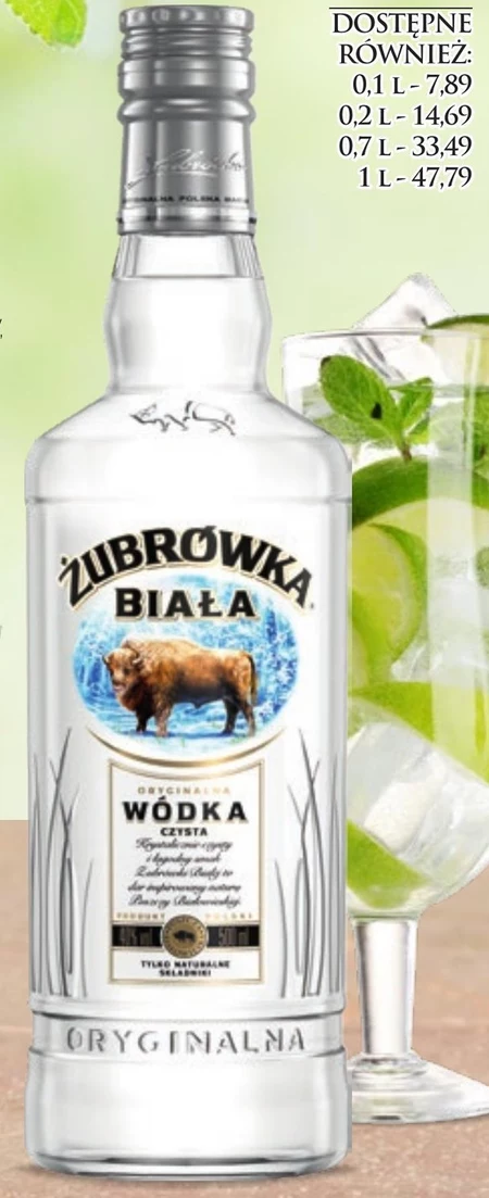 Wódka Żubrówka