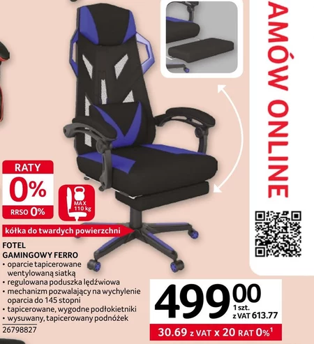 Fotel gamingowy