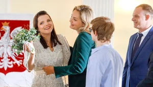 Joanna Jabłczyńska i Małgorzata Socha w serialu "Na Wspólnej"
