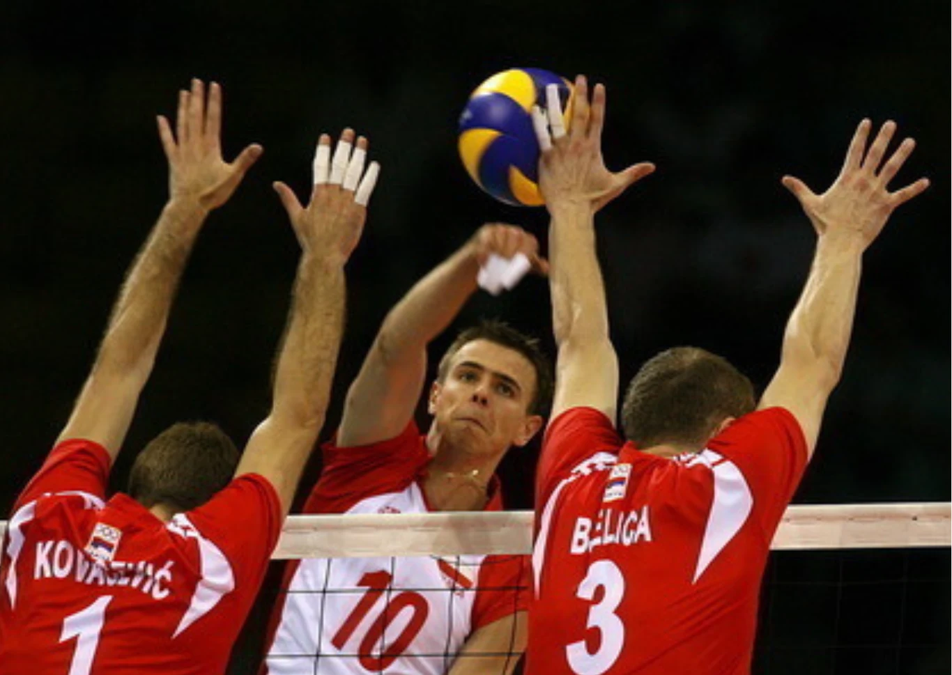 Mariusz Wlazły podczas Igrzysk Olimpijskich w 2008 roku