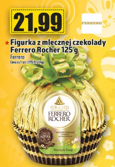 Figurka czekoladowa Ferrero Rocher