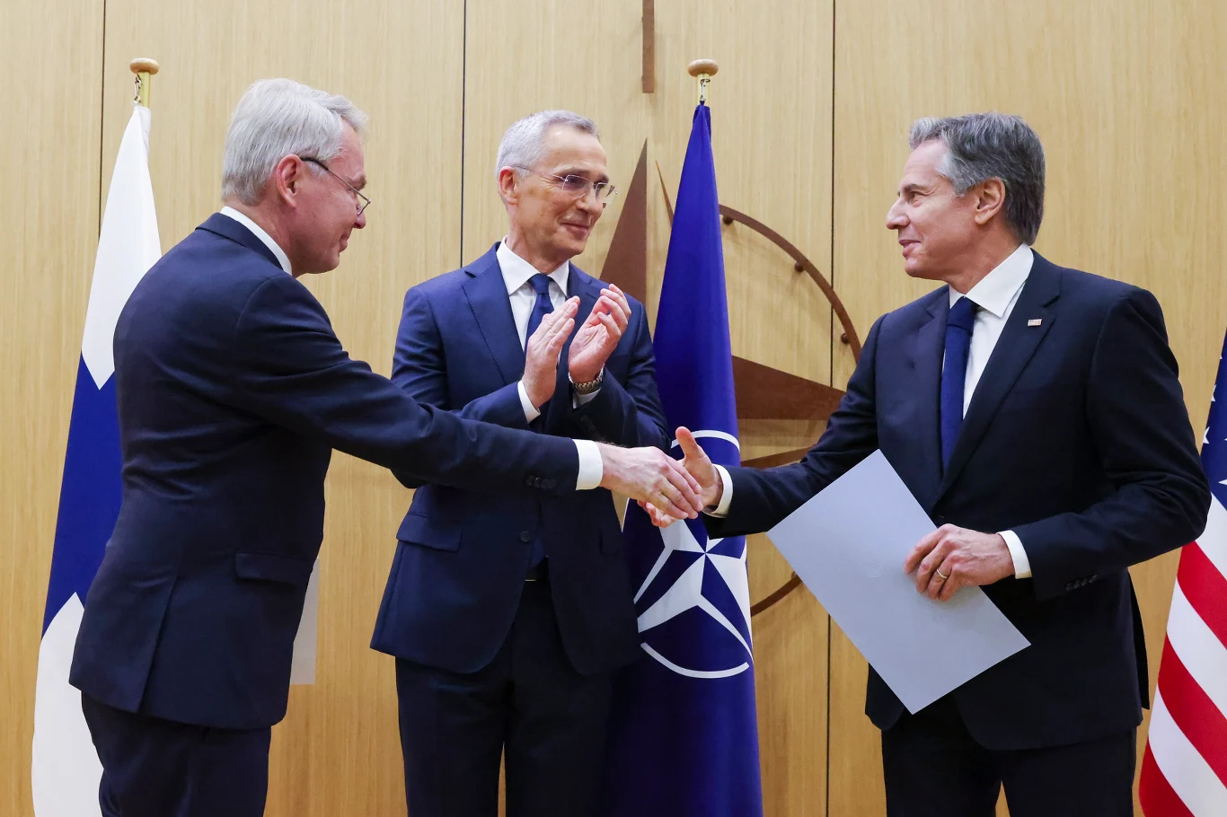 We wtorek Finlandia oficjalnie stała się 31. członkiem Sojuszu Północnoatlantyckiego We wtorek Finlandia oficjalnie stała się 31. członkiem Sojuszu Północnoatlantyckiego