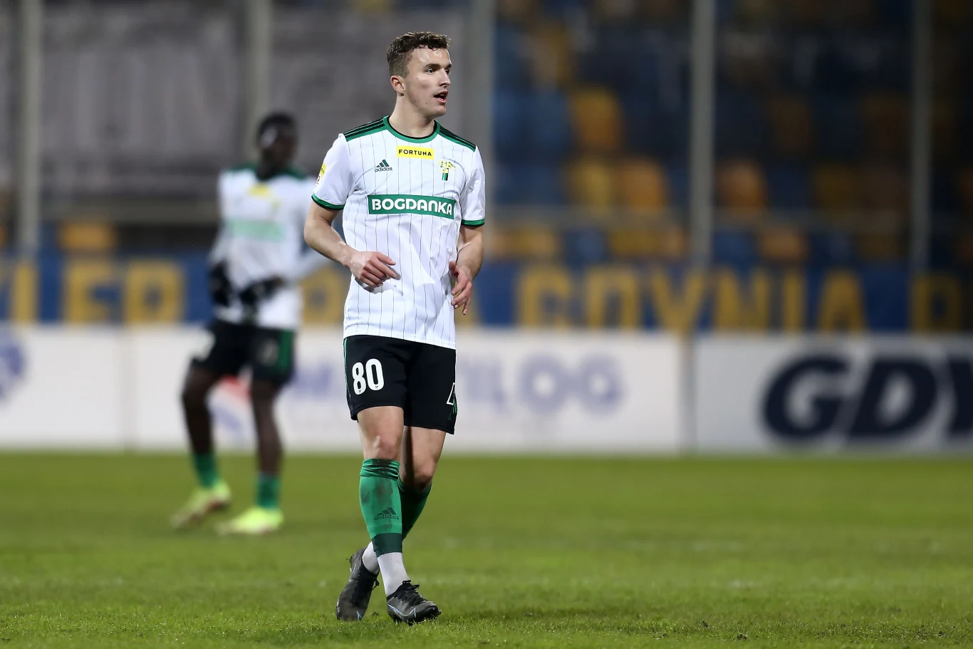 Egzon Kryeziu w barwach Górnika Łęczna