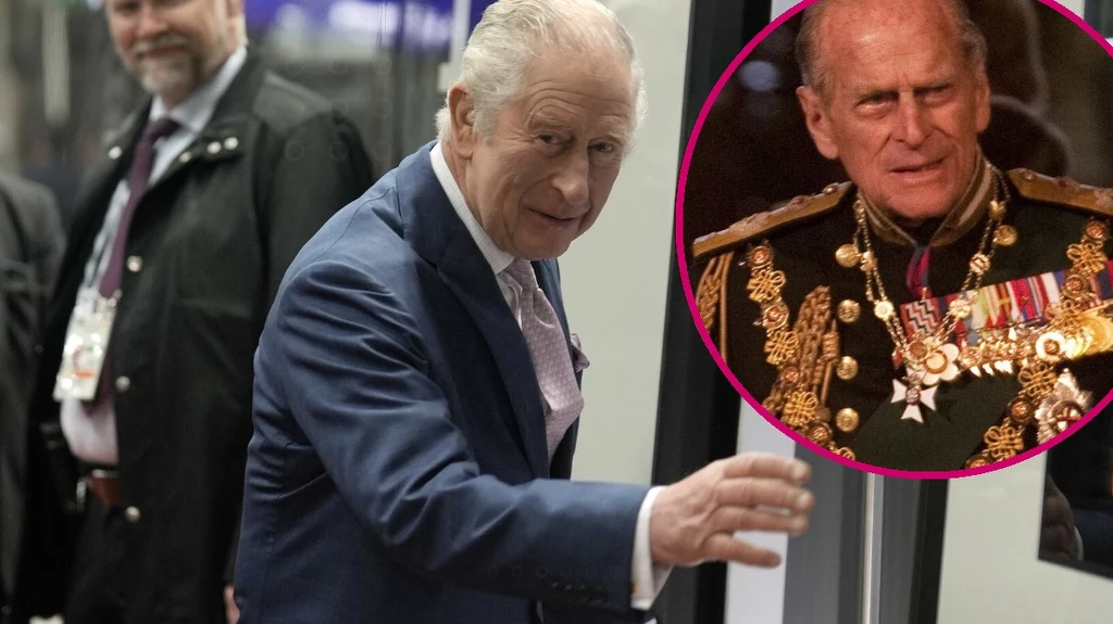 Król Karol i książę Filip