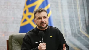 Prezydent Ukrainy Wołodymyr Zełenski