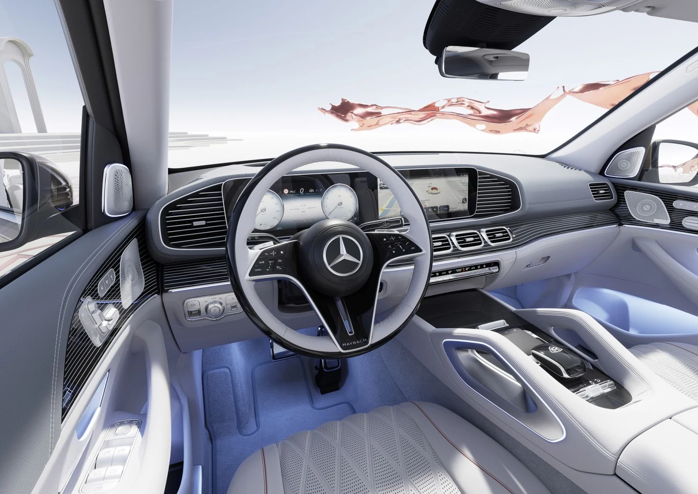 Mercedes-Benz GLS po liftingu (2024)