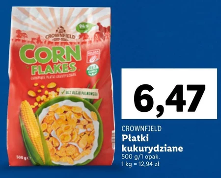 Płatki kukurydziane Crownfield