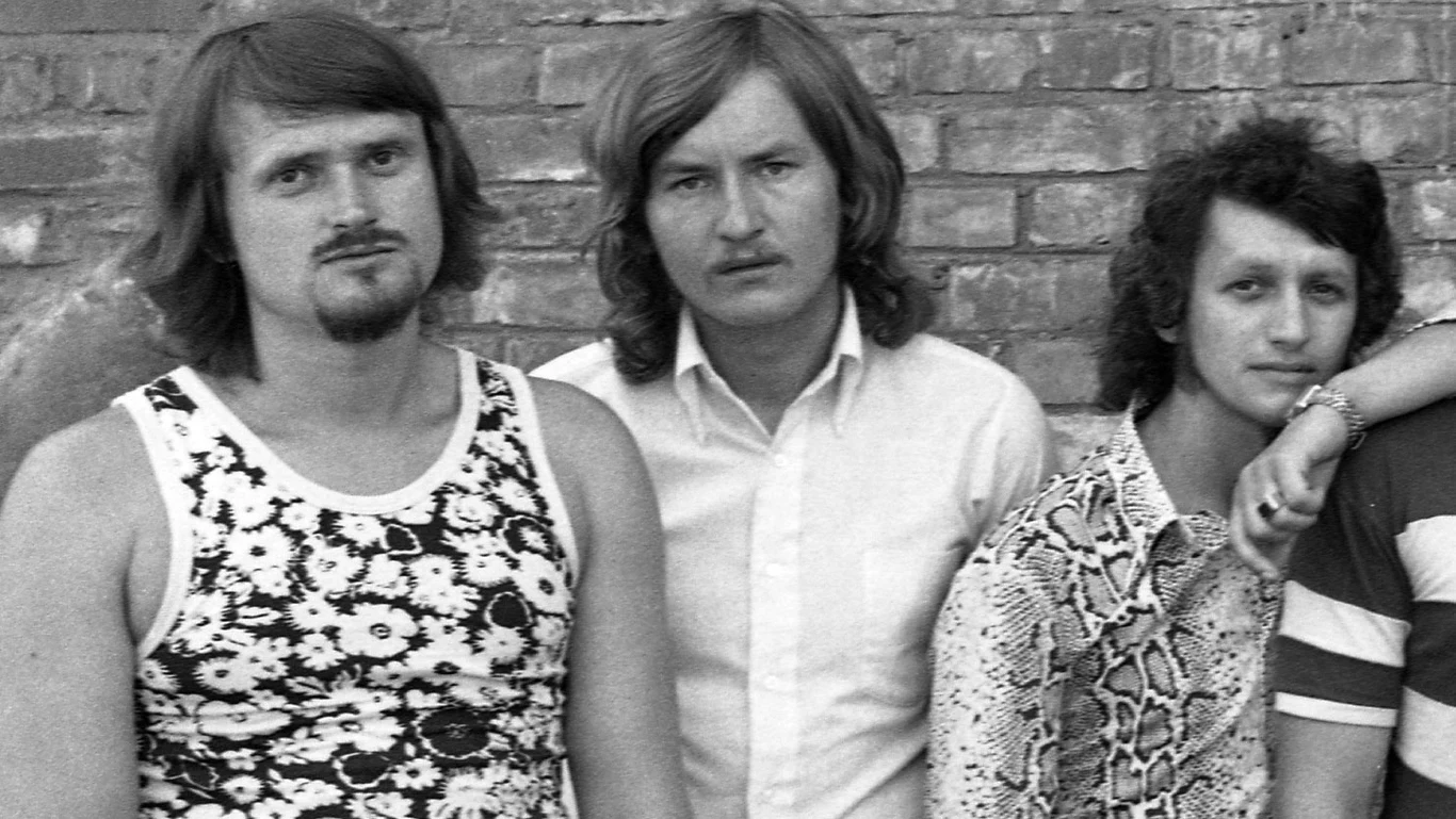 Bogdan Gorbaczyński (w środku) miał 75 lat Bogdan Gorbaczyński (w środku) miał 75 lat