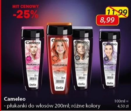 Płukanka do włosów Cameleo