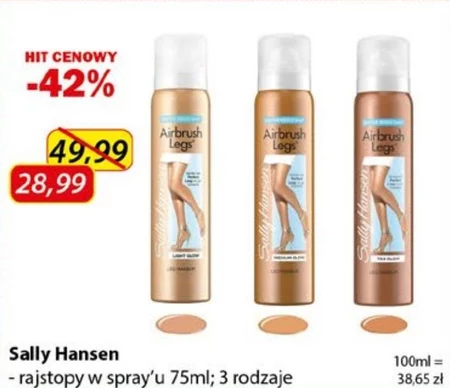 Rajstopy w sprayu Sally Hansen