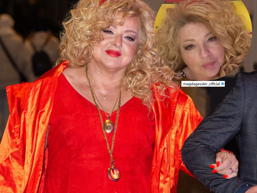 Magda Gessler bez makijażu