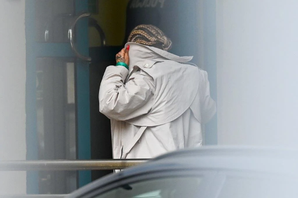 Katarzyna A. z wizytą na komendzie Katarzyna A. z wizytą na komendzie