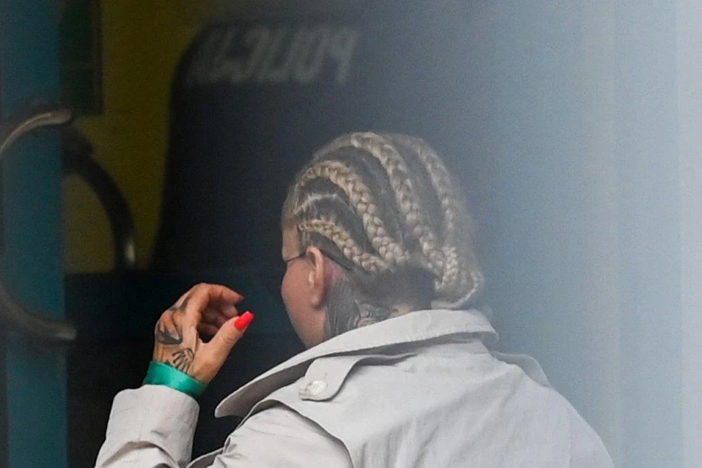 Katarzyna A. na komisariacie Katarzyna A. na komisariacie