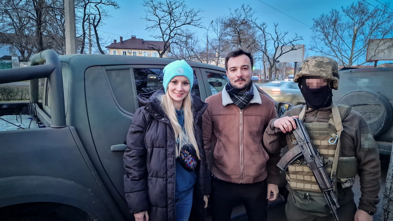 Ewa Bilan-Stoch w Ukrainie