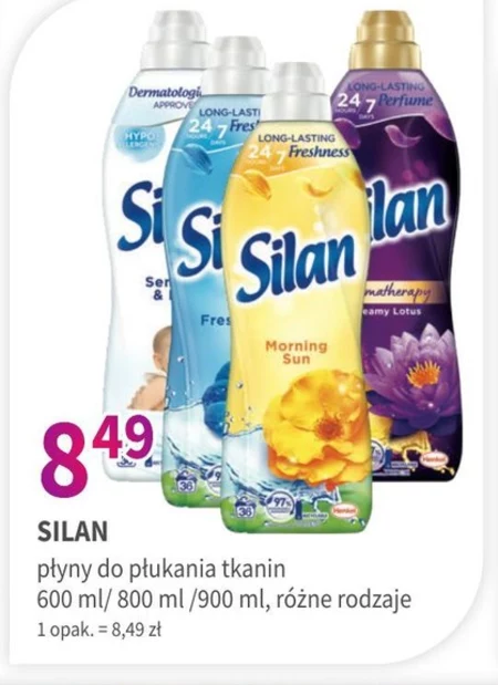 Płyn do płukania tkanin Silan