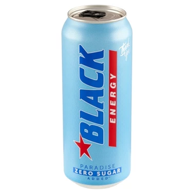 Black Energy Zero Sugar Paradise Gazowany napój energetyzujący 500 ml - 1