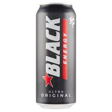 Black Energy Ultra Original Gazowany napój energetyzujący 500 ml - 1
