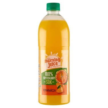 Morning Juice Sok 100 % wyciskany pomarańcza 900 ml - 0