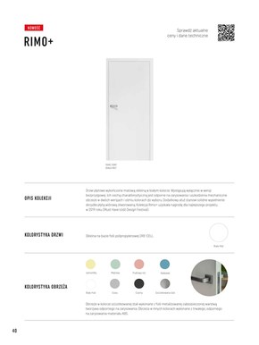 VOX - drzwi, katalog 2023