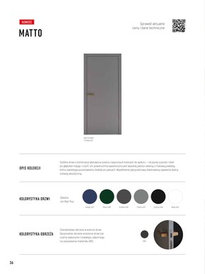 VOX - drzwi, katalog 2023