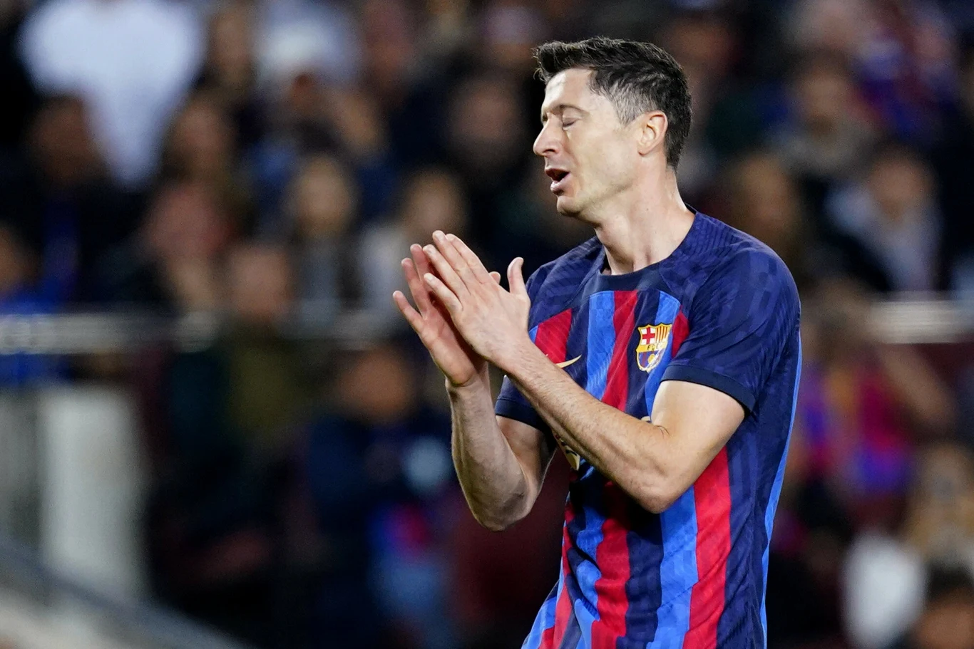 Robert Lewandowski w Barcelonie Robert Lewandowski w Barcelonie