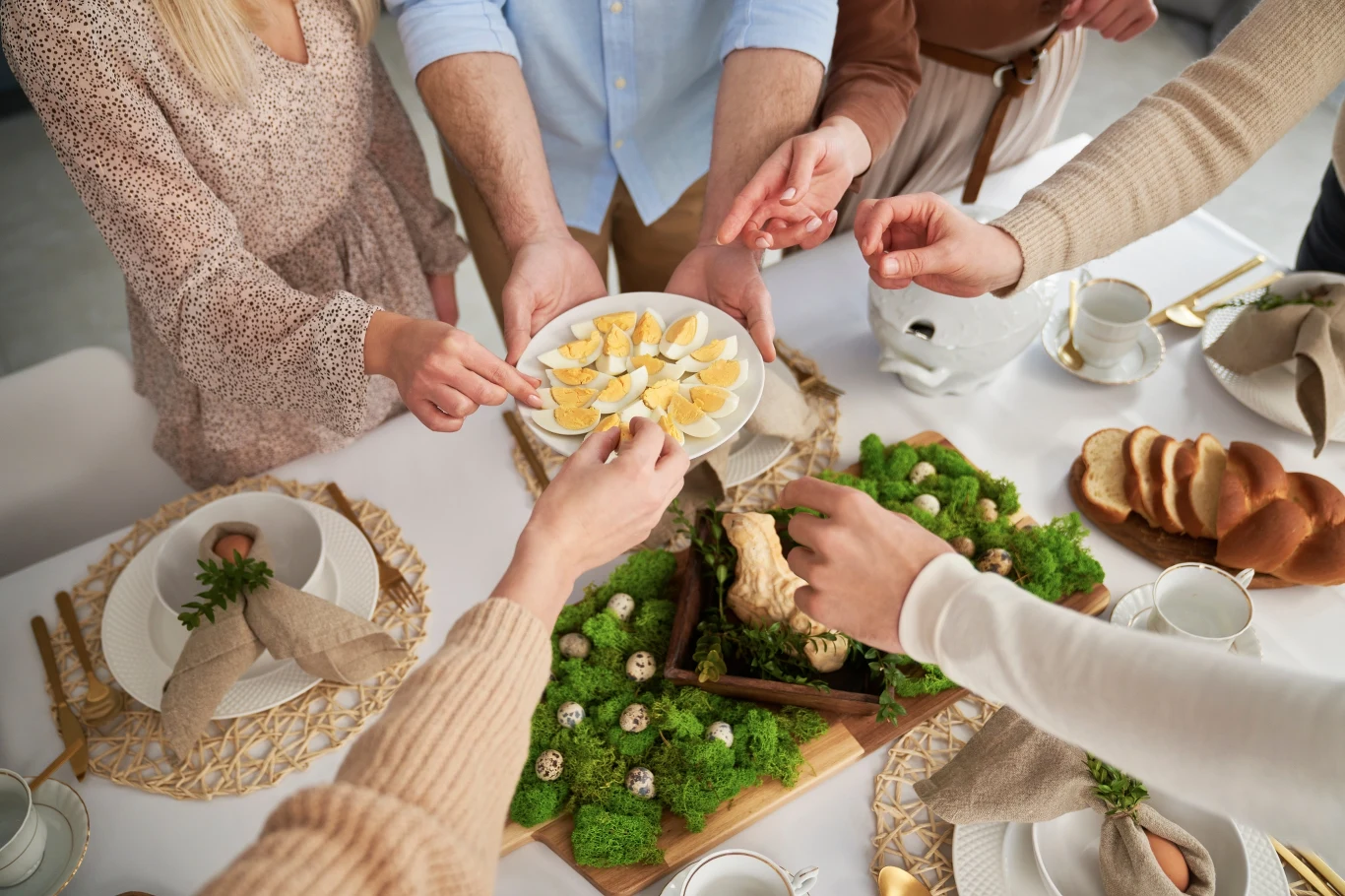 Zadbajmy o to, by zasiąść do stołu wielkanocnego radośnie i w zgodzie