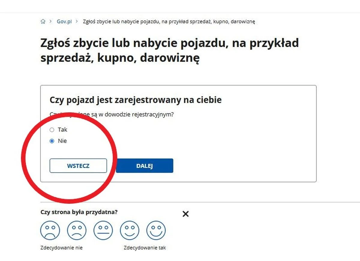 Jeśli nie możesz znaleźć swojego auta na liście, w formularzu zaznacz, że twoich danych nie ma w dowodzie rejestracyjnym Jeśli nie możesz znaleźć swojego auta na liście, w formularzu zaznacz, że twoich danych nie ma w dowodzie rejestracyjnym