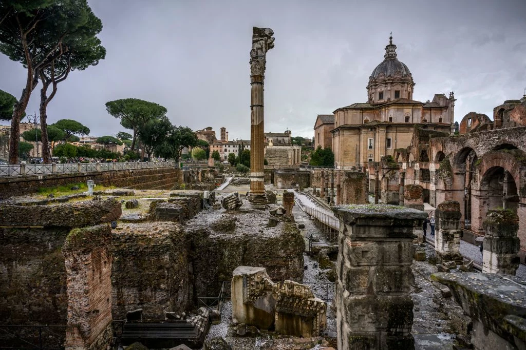 Zanieczyszczenia powietrza w starożytnym Rzymie były spowodowane m.in. produkcją ceramiki. 