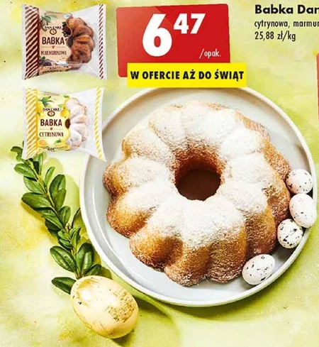 Dan Cake Babka o smaku cytrynowym 250 g