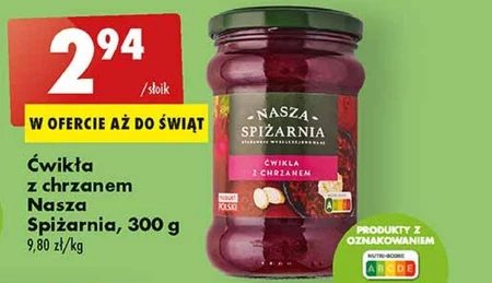 Ćwikła z chrzanem Nasza Spiżarnia