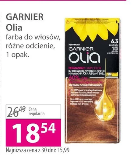 Farba zmywalna do włosów Garnier