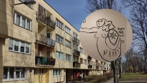 Kopia rysunku warszawskiej Syrenki