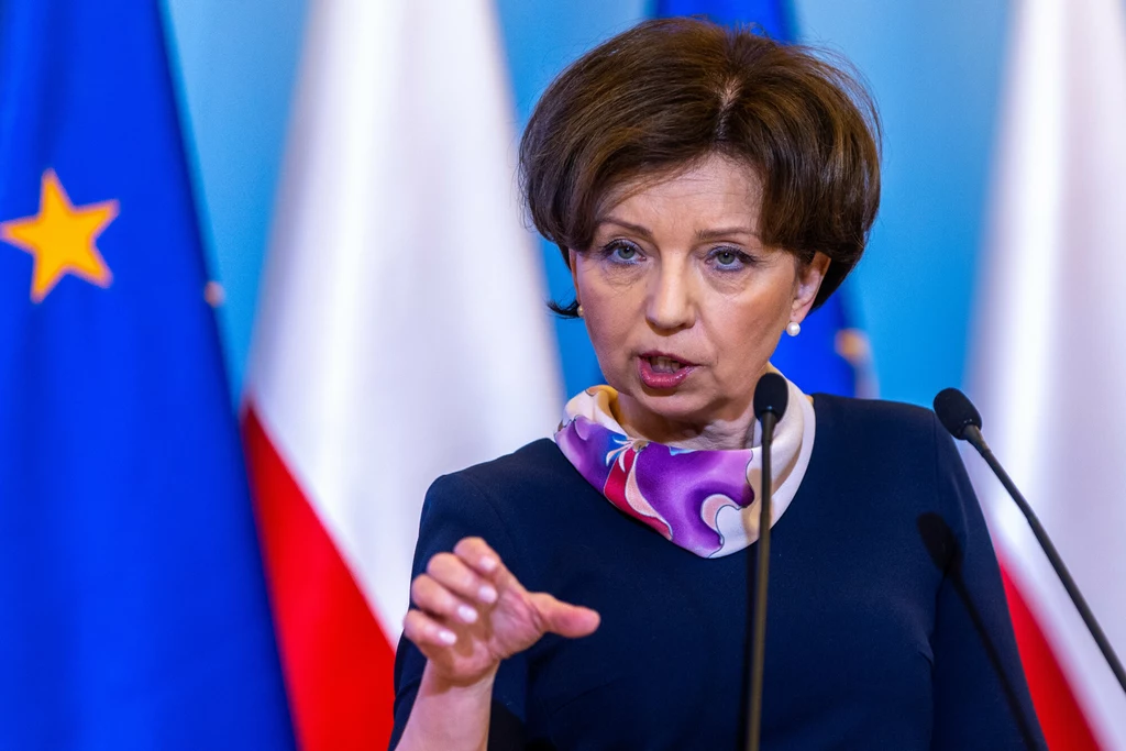 Minister rodziny i polityki społecznej Marlena Maląg