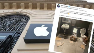 Epicki napad na sklep Apple. Wykopali dziurę, ukradli sprzęt za pół miliona