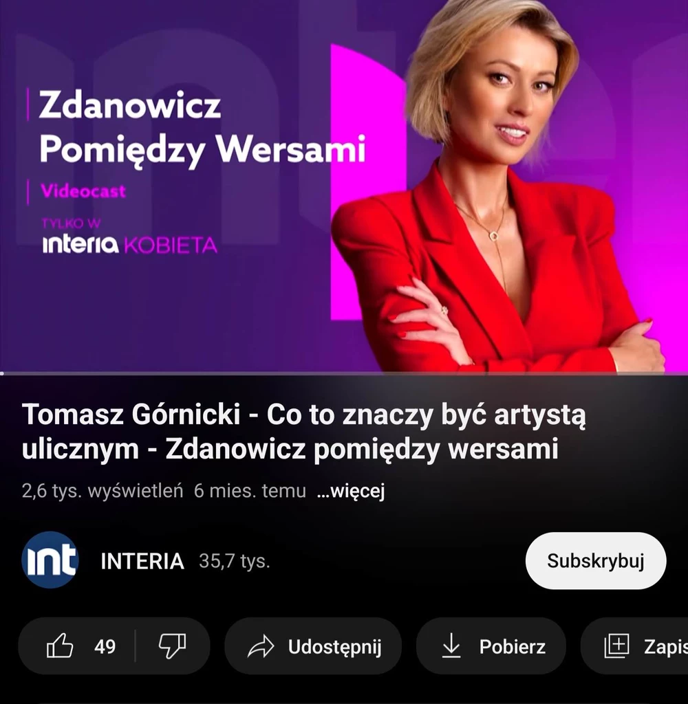 YouTube Premium pozwala na ściąganie filmów po kliknięciu "Pobierz"