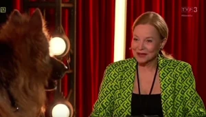 Laura Łącz rozmawia z psem w programie "Rola życia"