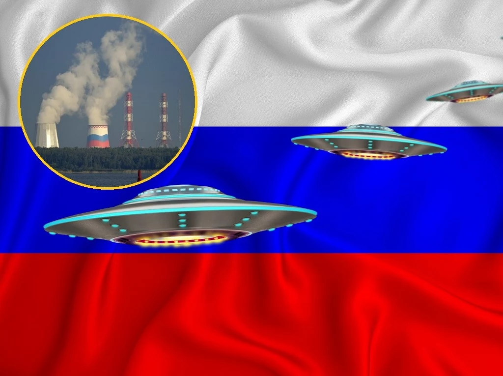 UFO w kształcie kuli przeleciało nad rosyjską elektrownią atomową w pobliżu Petersburga