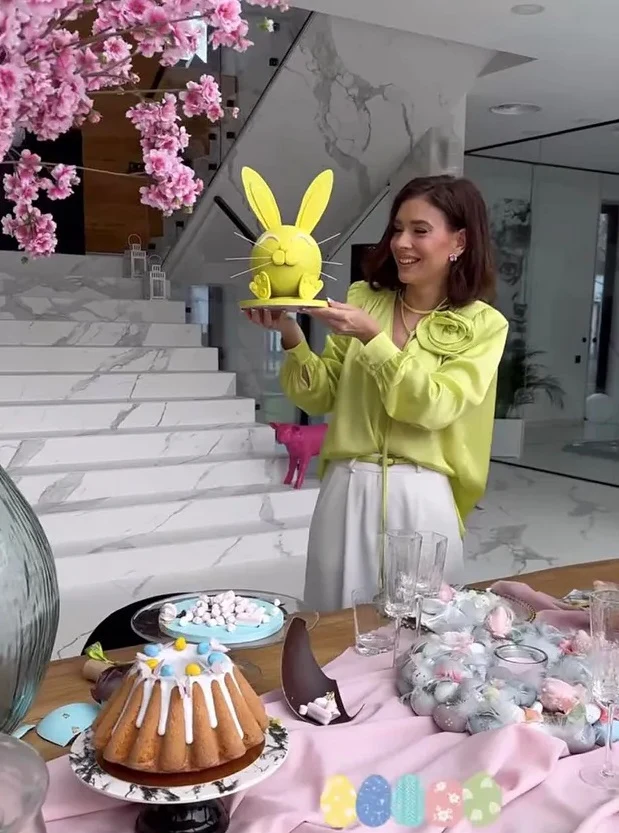 Klaudia Halejcio pokazała wystrój domu na święta.