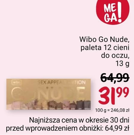 Paleta cieni Wibo