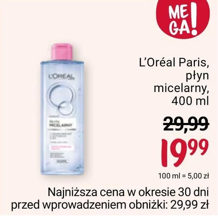 Płyn micelarny L'Oreal