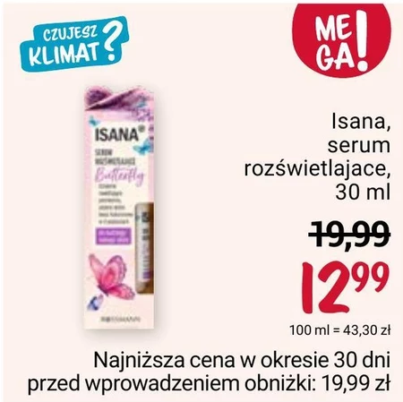 Serum rozświetlające Isana